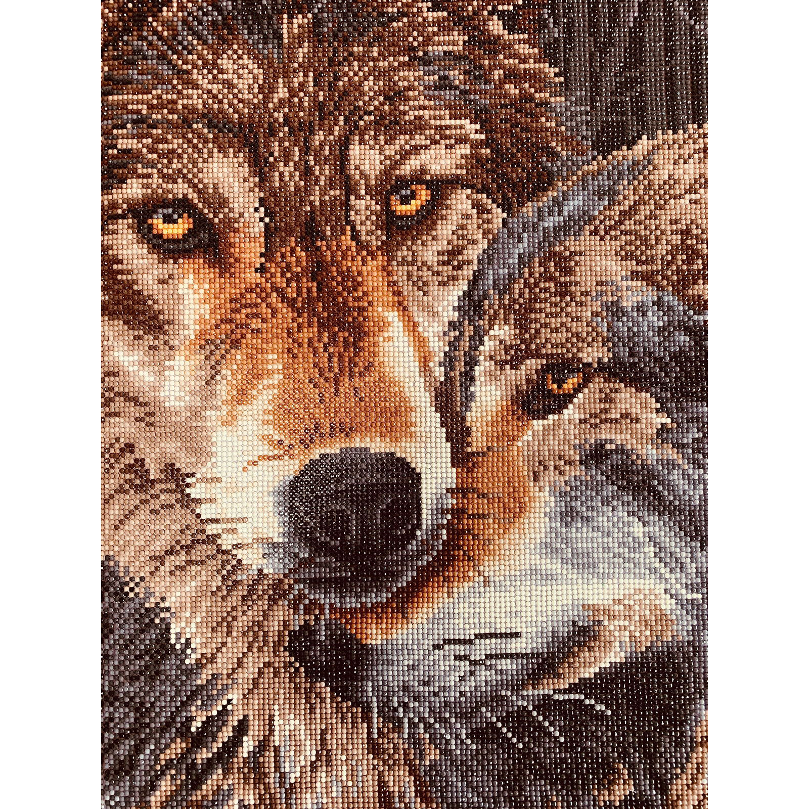 Muzzle Nuzzle | Diamond Painting Kits Wolf | Diamond Dotz