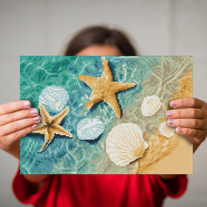 Diamond Dotz Crystal Shore - 16.1" x 11.0"