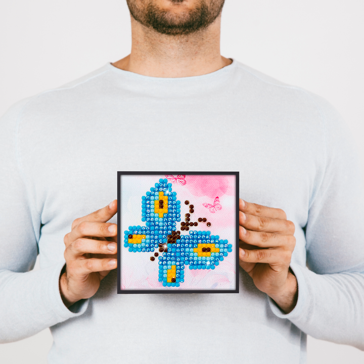 Diamond Dotz Butterfly Sparkle - 3.0" x 3.0"