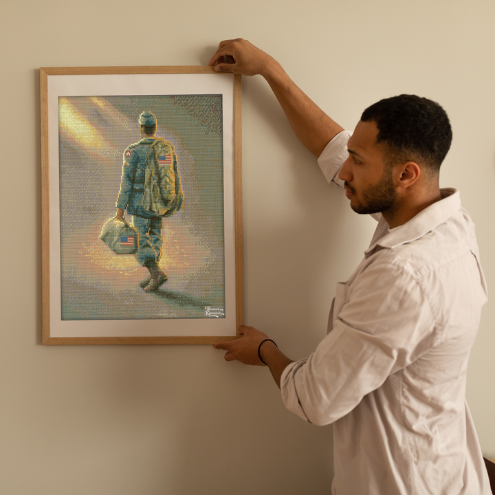 Diamond Dotz Thomas Kinkade Heading Home - 16.0" x 20.0"