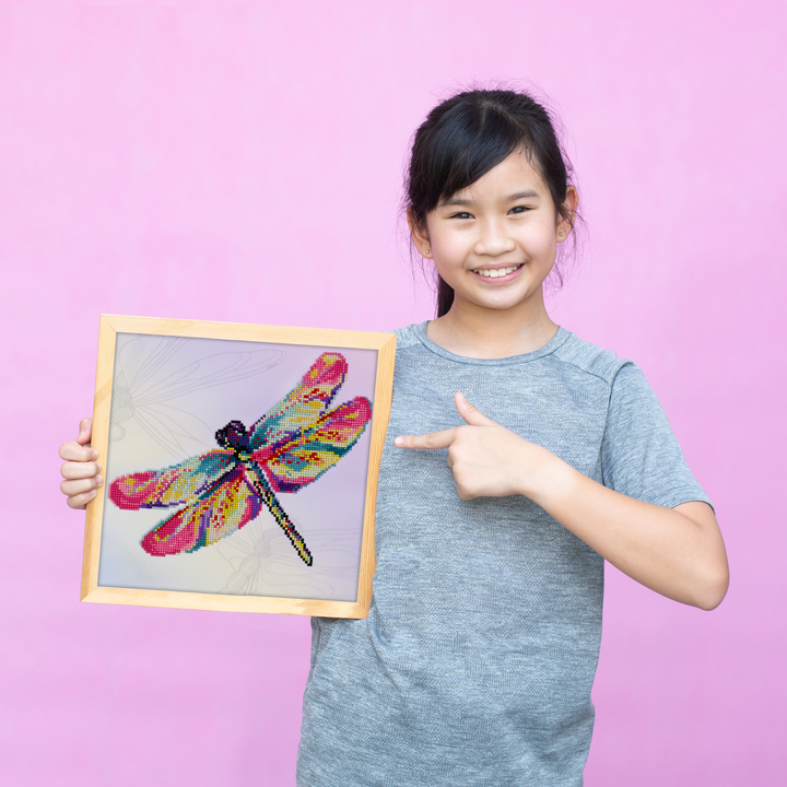 Diamond Dotz Dragon Fly Glissen - 15.2" x 15.2"
