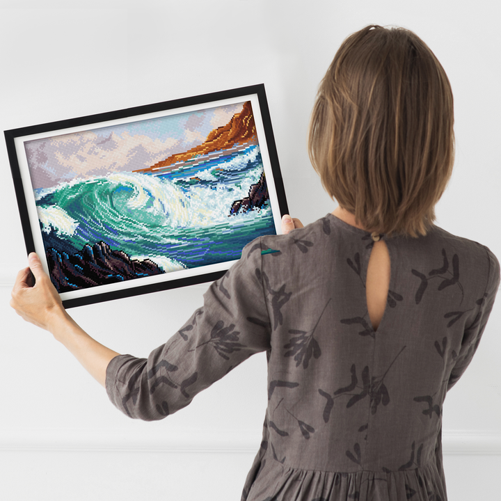 Diamond Dotz Seascape - 16.5" x 11.0"