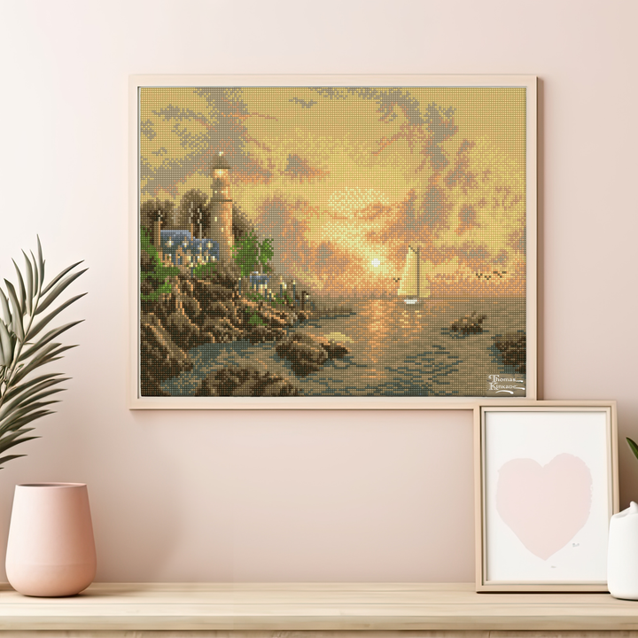 Diamond Dotz Thomas Kinkade Sea of Tranquility - 20.0" x 16.0"