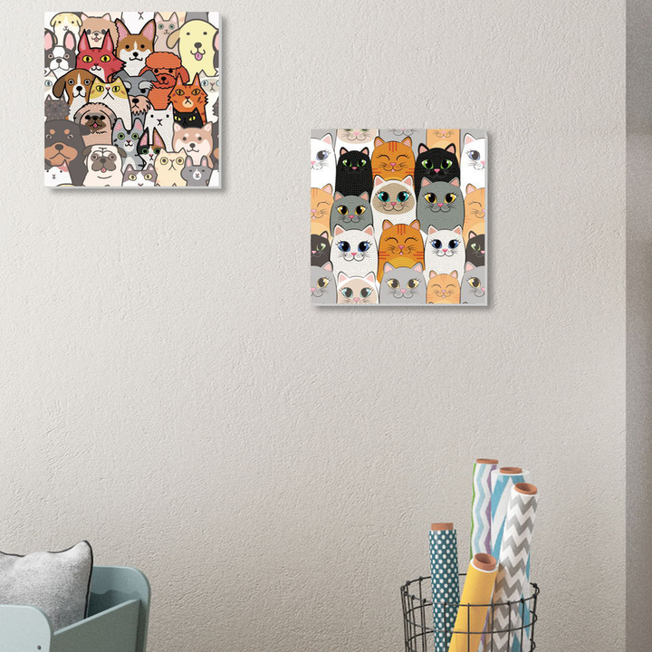 Diamond Dotz Decorative Box Dogs & DOTZ - 11.0" x 11.0"