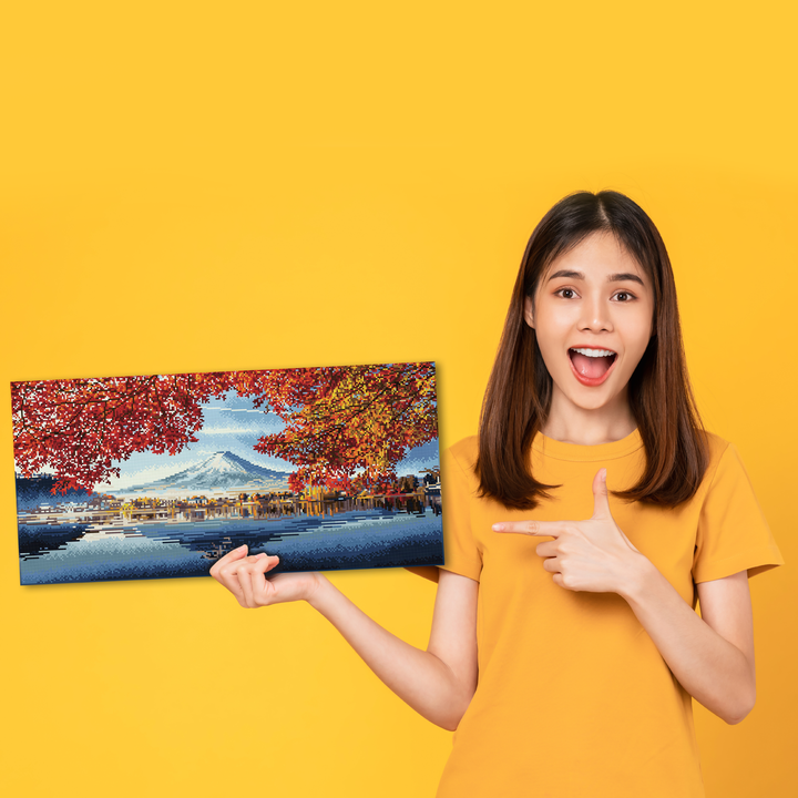 Diamond Dotz Autumn View - 28.7" x 13.8"