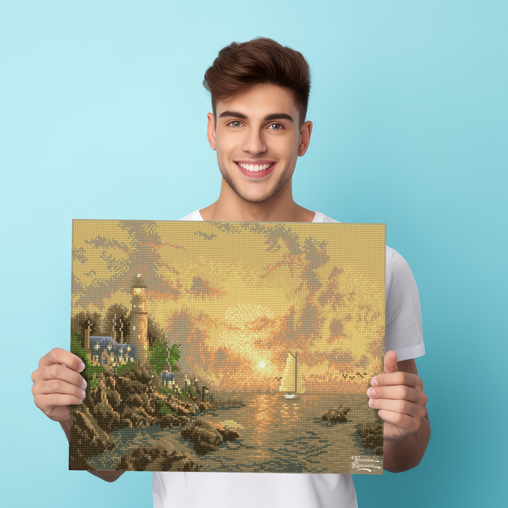 Diamond Dotz Thomas Kinkade Sea of Tranquility - 20.0" x 16.0"