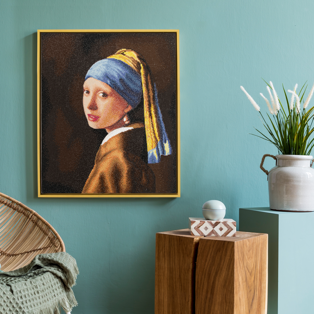 Diamond Dotz  Masterclass Girl with the Pearl Earring - 19.3" x 23.2"