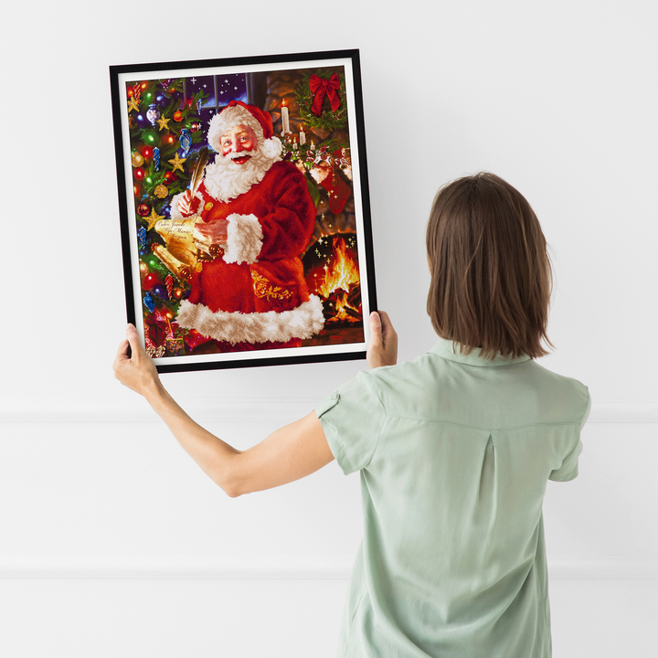 Diamond Dotz Santa's List - 22.4" x 28.4"