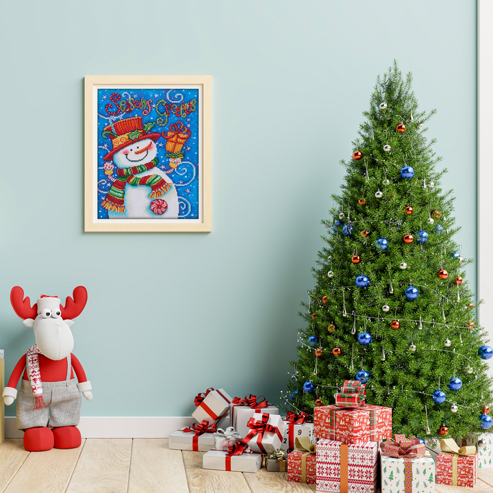 Diamond Dotz Seasons Greetings - 13.8" x 17.7"