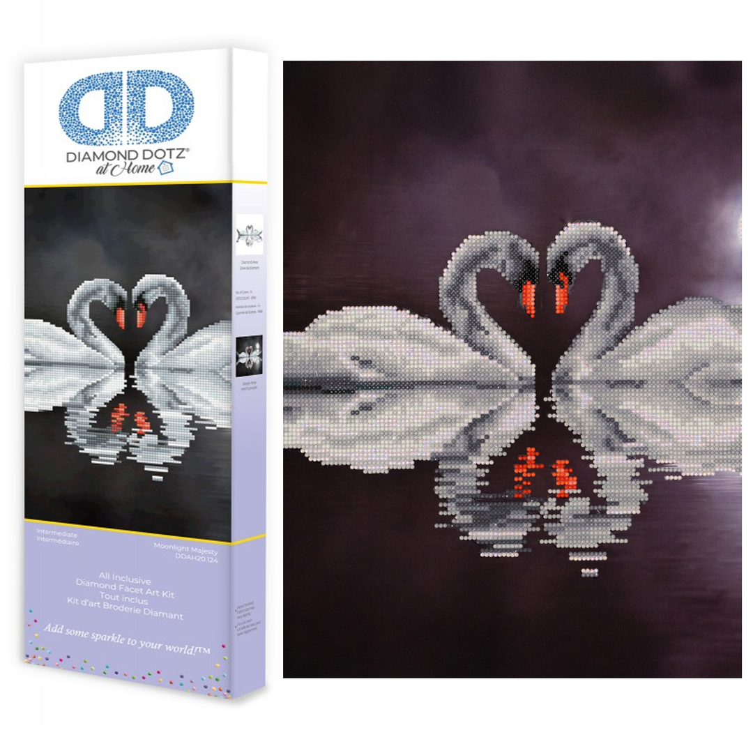 Diamond Dotz Moonlight Majesty - 20 x 16 in