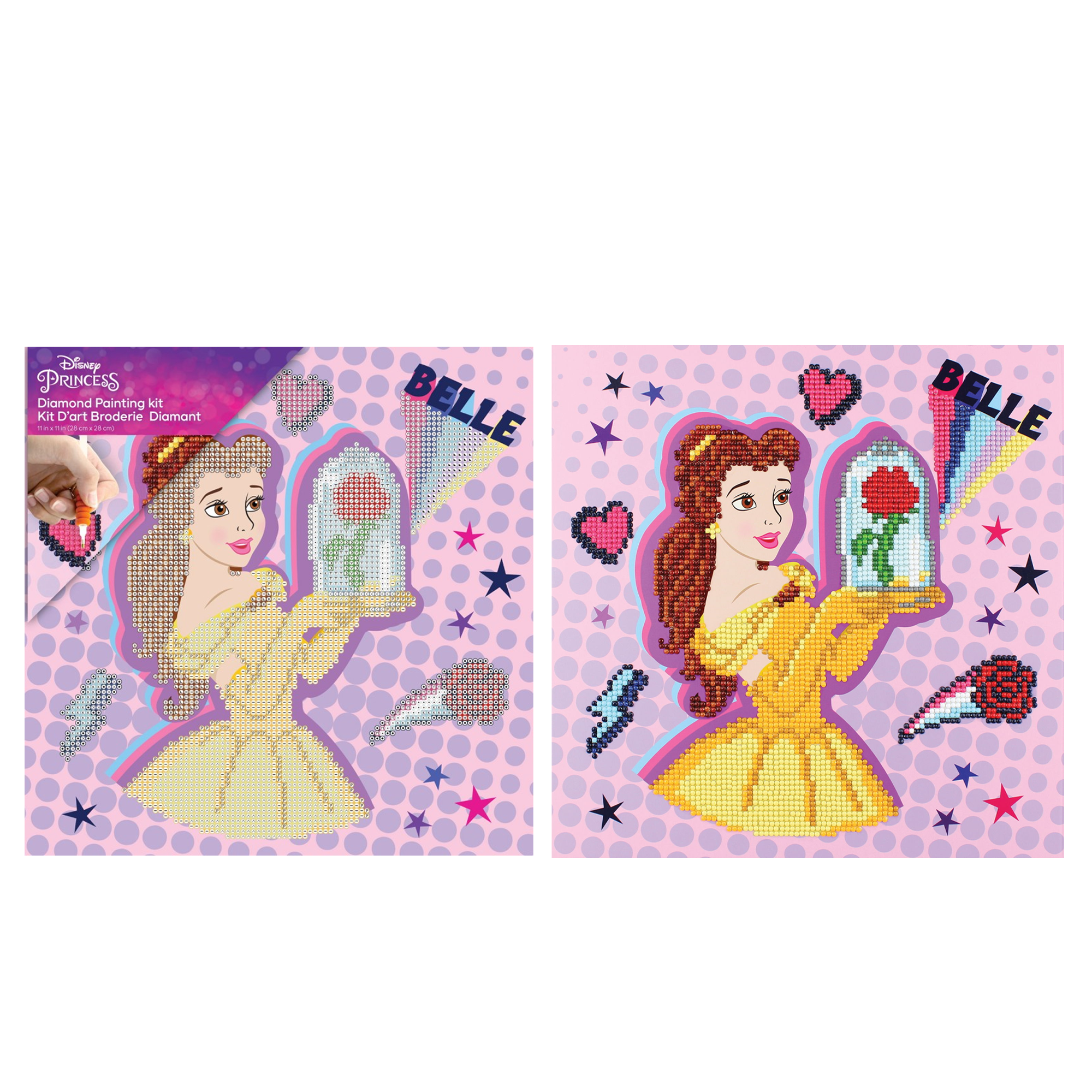 Belle Friend POW-ER Dotz | Diamond Painting Kits Disney Princess