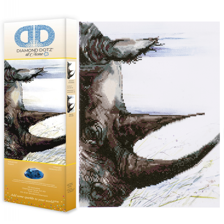 Diamond Dotz Charge! - 14.6" x 17.3"