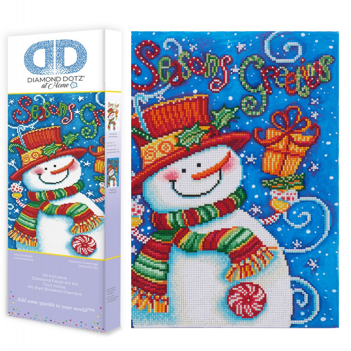 Diamond Dotz Seasons Greetings - 13.8" x 17.7"