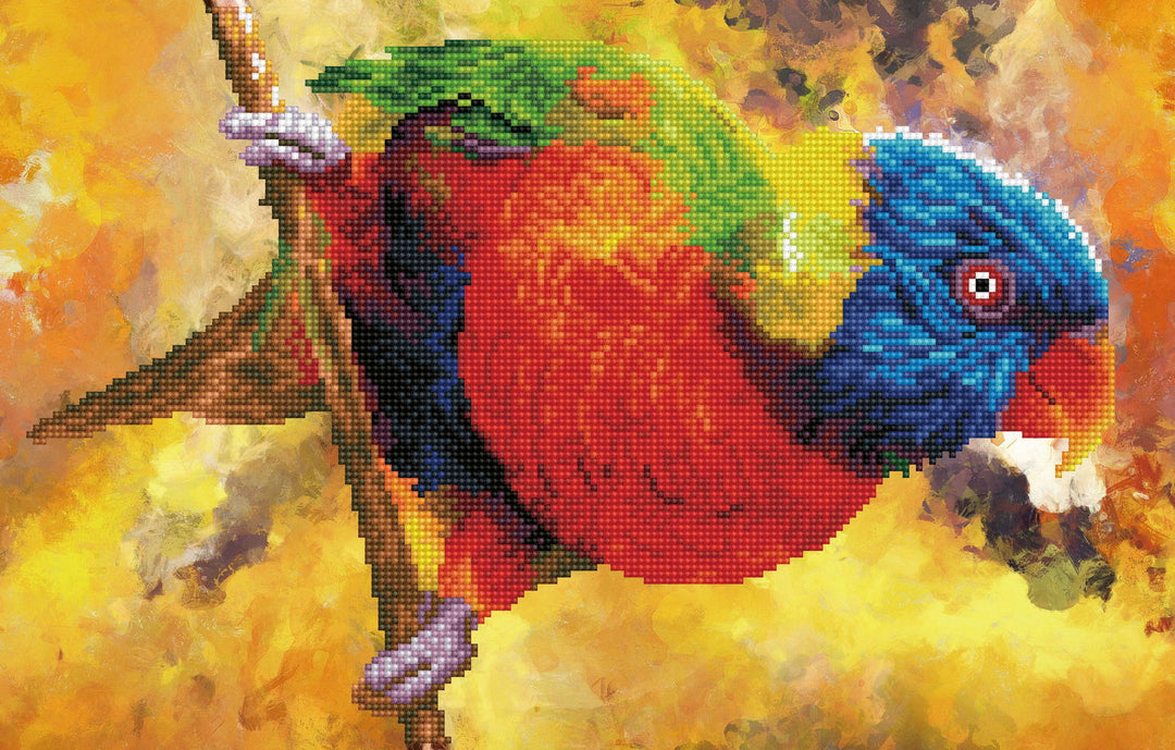 Diamond Dotz Rainbow Perch - 12.6 x 19.69 in