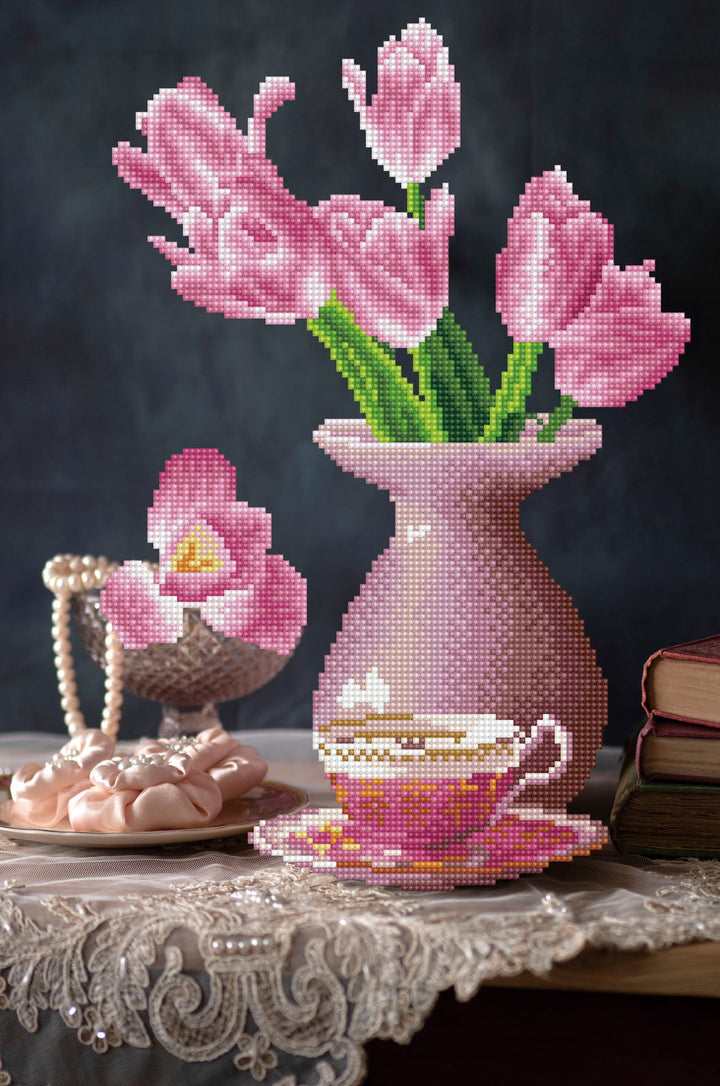 Diamond Dotz Daybreak Tulips - 13.6" x 20.5"