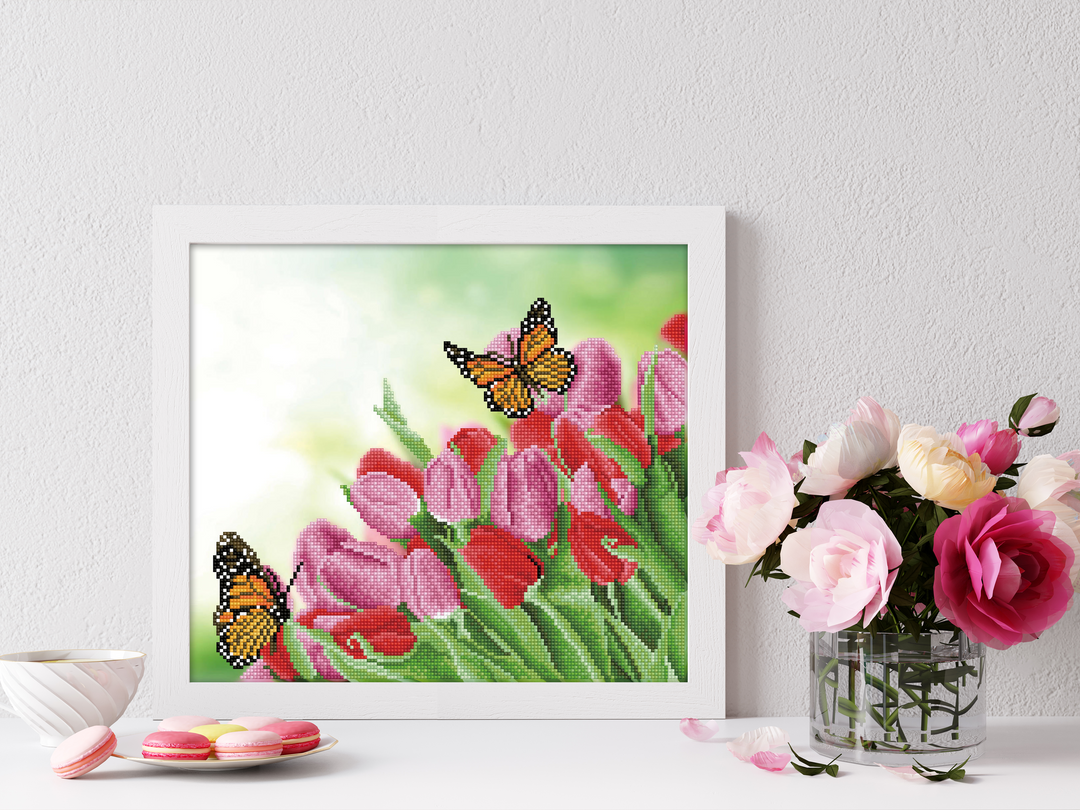 Diamond Dotz Spring is in the Air - 16.5" x 14.6"