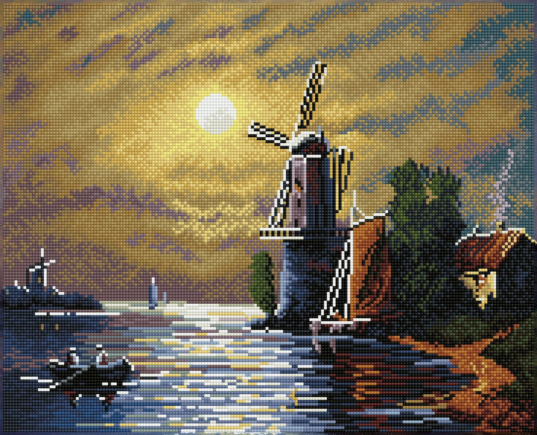 Diamond Dotz Evening Journey - 20.5" x 16.5"