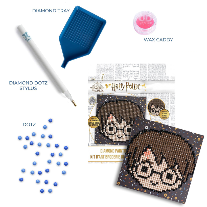 Diamond Dotz Harry Potter Fun - 3.9" x 3.9"
