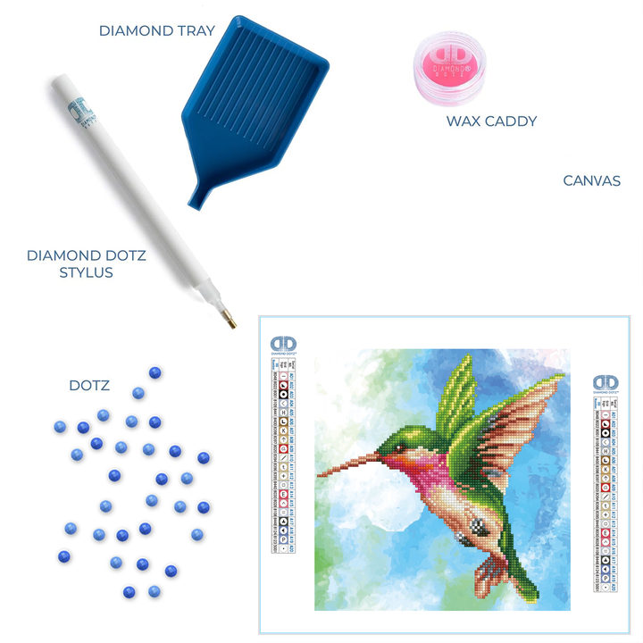 Diamond Dotz Miniature Magic - 11.0" x 11.4"