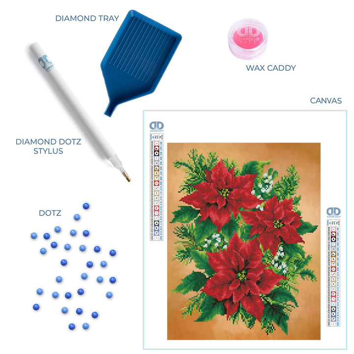 Diamond Dotz Festive Cheer - 14.0" x 18.0"