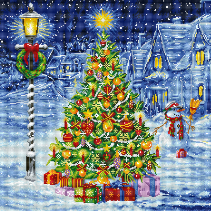 Diamond Dotz Oh Christmas Tree - 26.4" x 26.4"