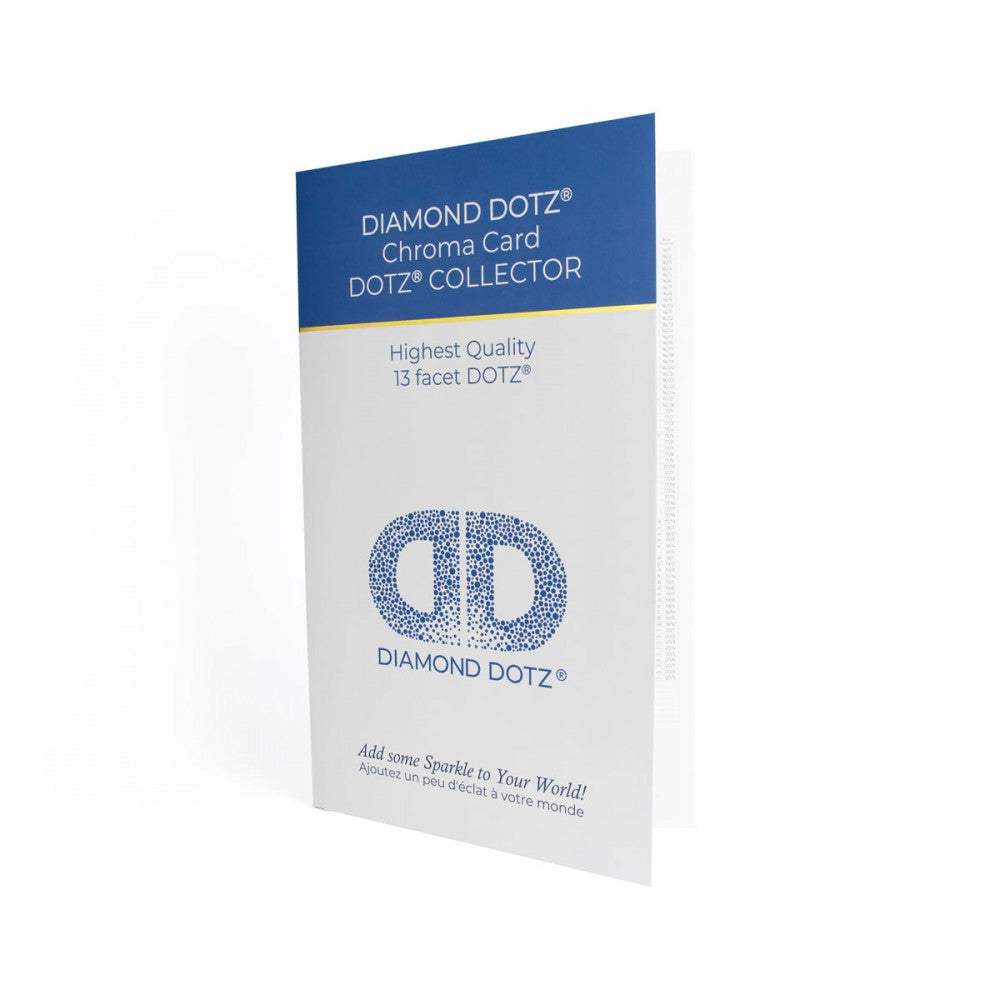 Diamond Dotz Chroma Card - Blank Dot-It-Yourself Collector Card