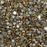Diamond Dotz 2.8MM 12G DOTZ Cylinder - RICH GOLD METALLIC
