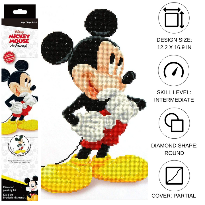 Diamond Dotz Mickey Wonders - 12.2" x 16.9"