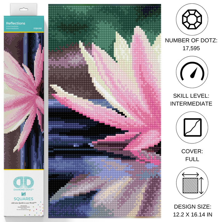 Diamond Dotz Reflections - 16.1" x 12.2"