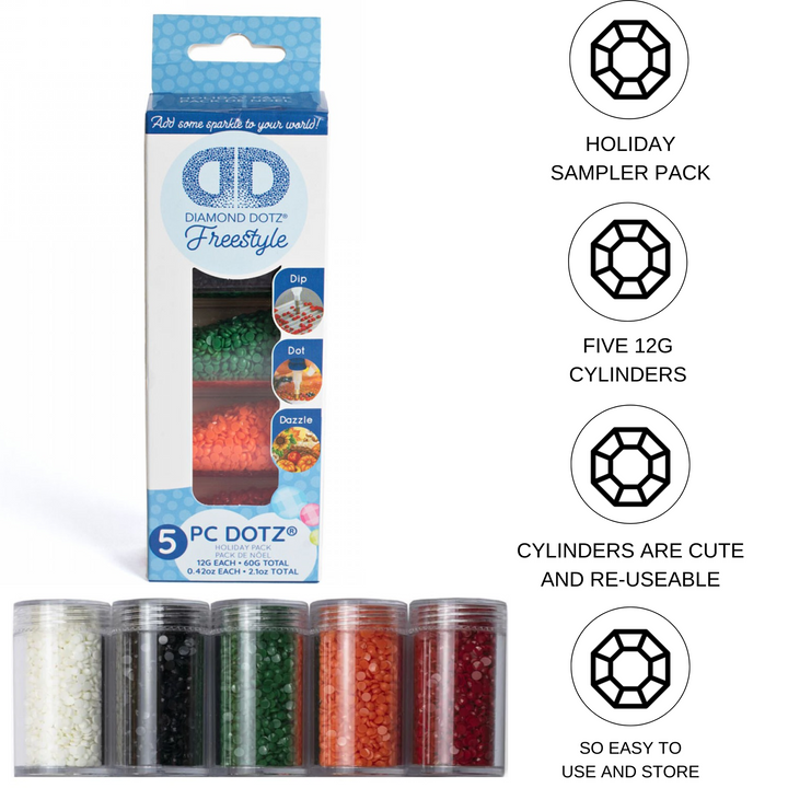 Diamond Dotz Sampler Pack - Holiday