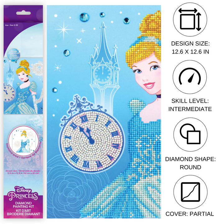 Diamond Dotz Cinderella Gracious - 12.6" x 12.6"