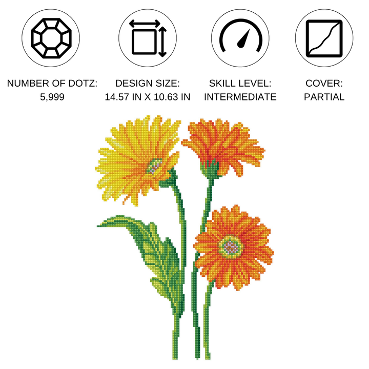 Diamond Dotz Standing Tall - 16.1" x 12.2"