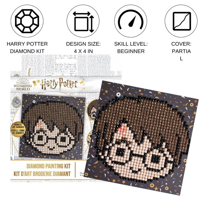 Diamond Dotz Harry Potter Fun - 3.9" x 3.9"