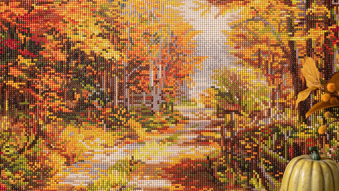 The Best Fall-Themed Diamond Painting Kits