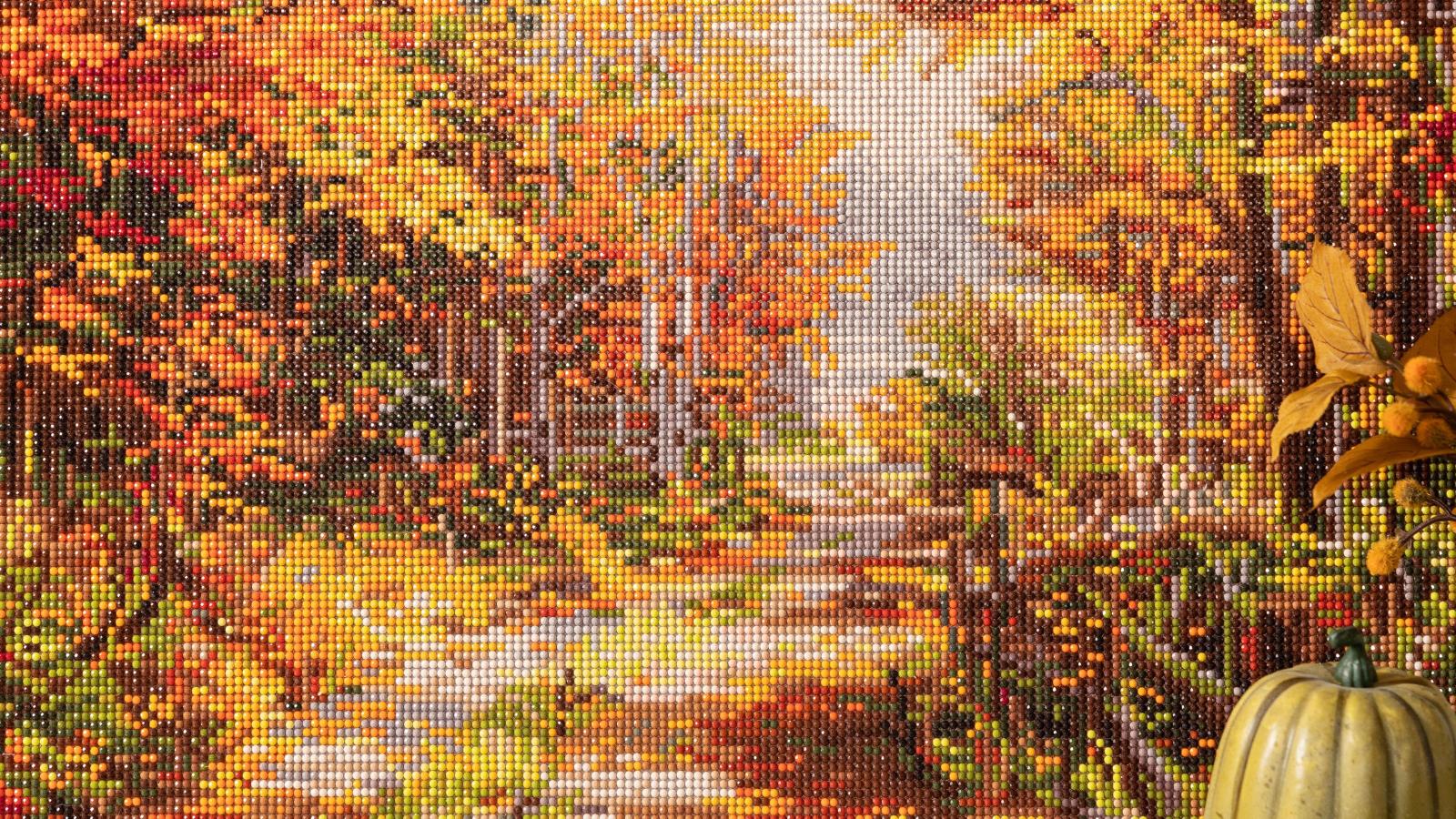 The Best Fall-Themed Diamond Painting Kits