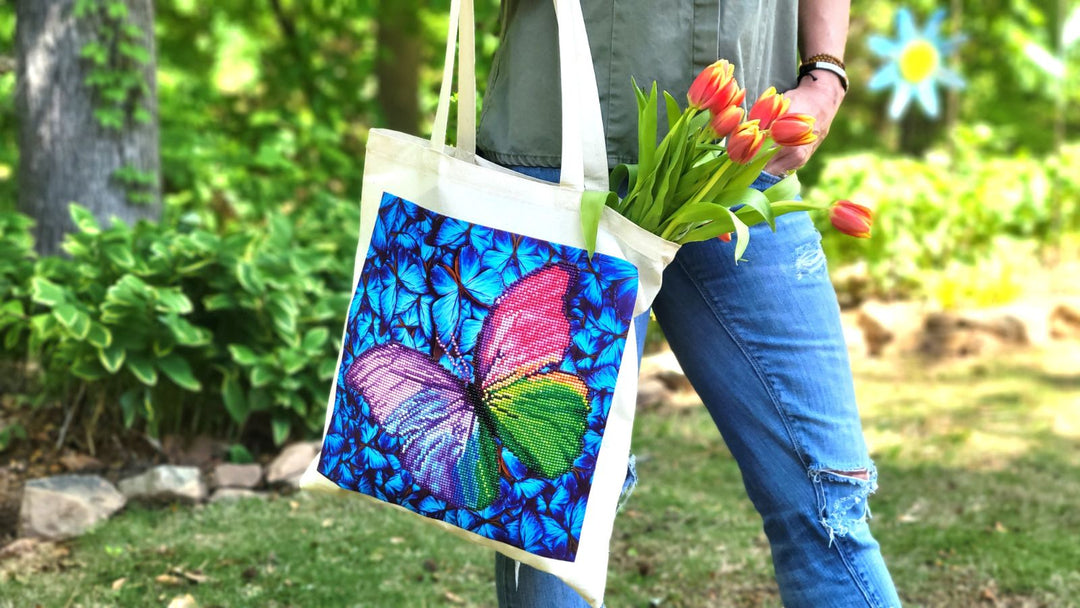 Make a Diamond Painting Tote Bag
