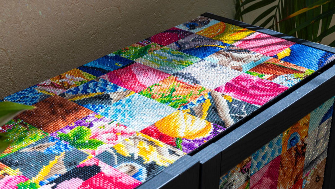 How to Make Diamond Painting Tiles