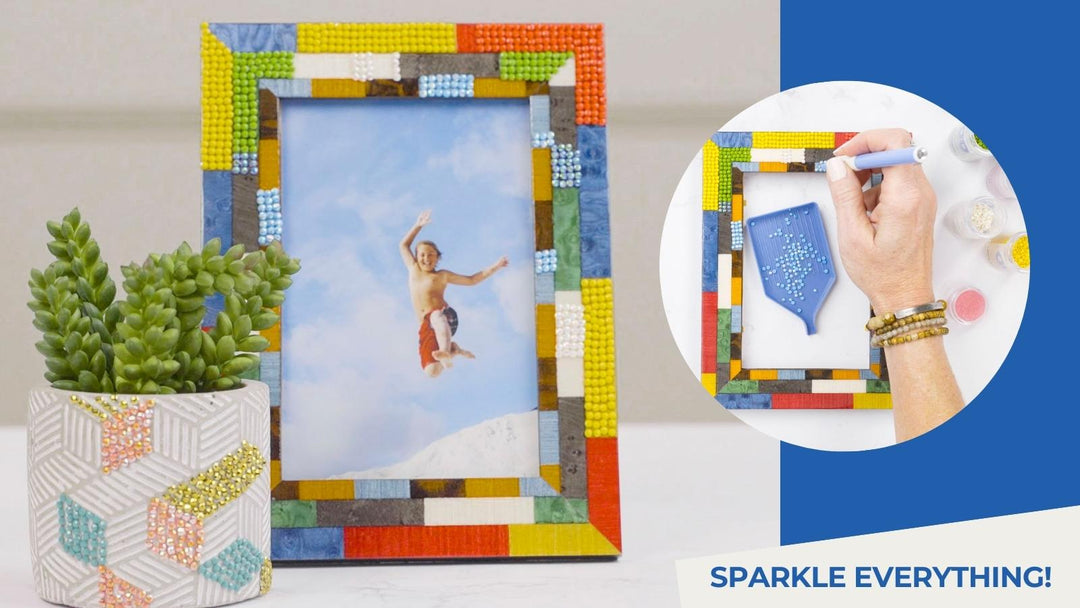 How to Freestyle Diamond Paint with Diamond Dotz® Gems