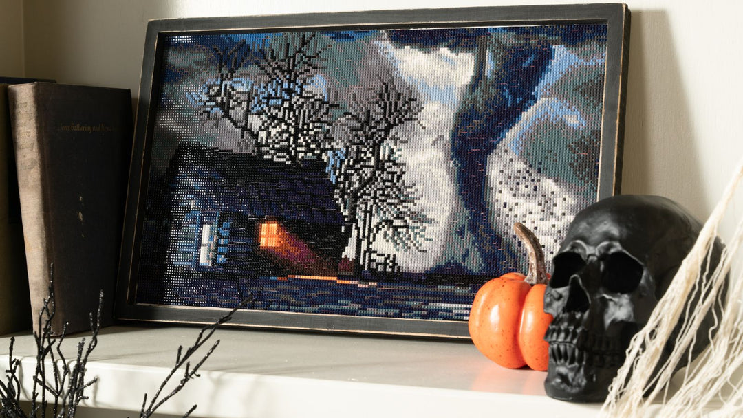 Easy Diamond Painting Framing Idea