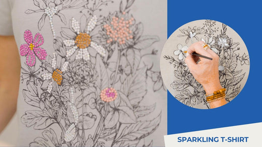 Freestyle Diamond Painting: Make a Sparkling T-shirt