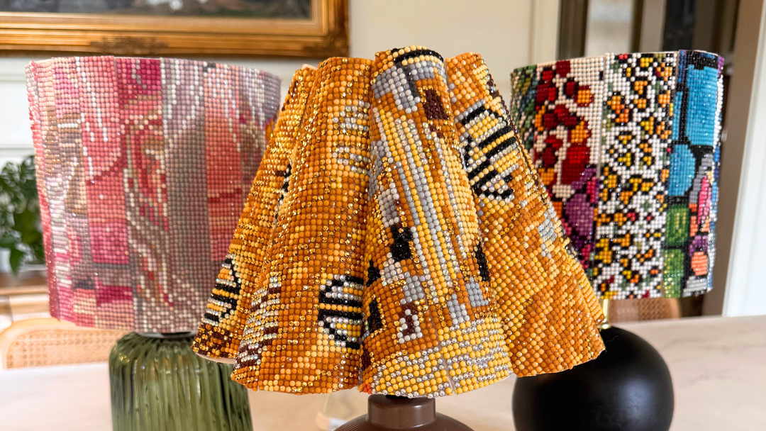 Shades of Sparkle: How to Make Diamond Painting Lampshades