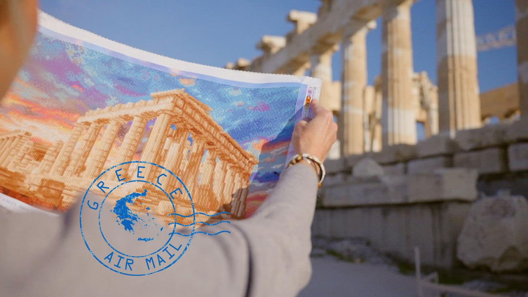Sparkle Your World with Diamond Dotz®: Greece