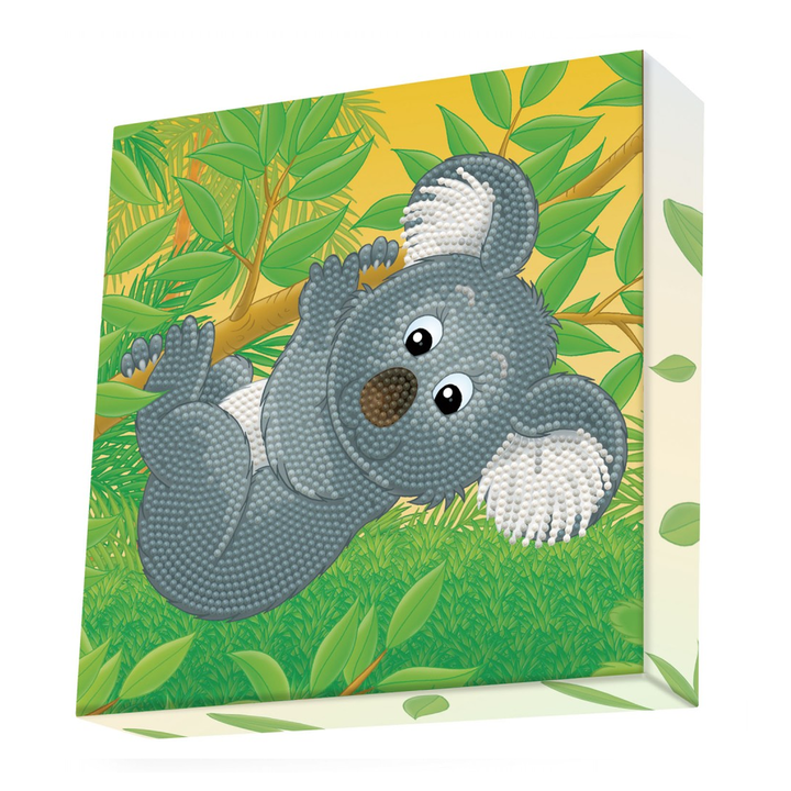 Diamond Dotz Decorative Box Koala Climb - 8.7" x 8.7"