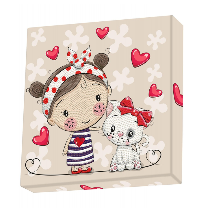 Diamond Dotz Decorative Box Good Friends - 11.0" x 11.0"