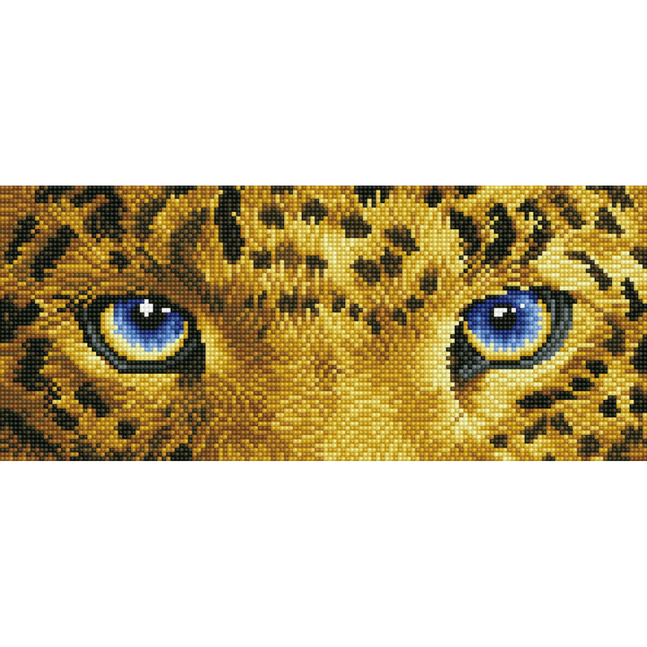 Diamond Dotz Jaguar Spy - 16.5" x 7.1"