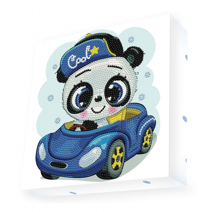 Diamond Dotz Decorative Box Cool Car - 8.7" x 8.7"