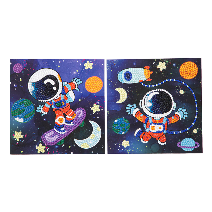 Diamond Dotz DOTZIES Fun in Space! Diamond Painting - 5.9" x 5.9"