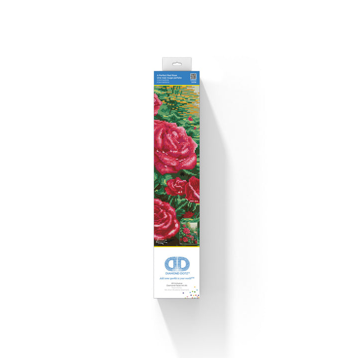 Diamond Dotz A Perfect Red Rose - 20.3 x 16.4 in
