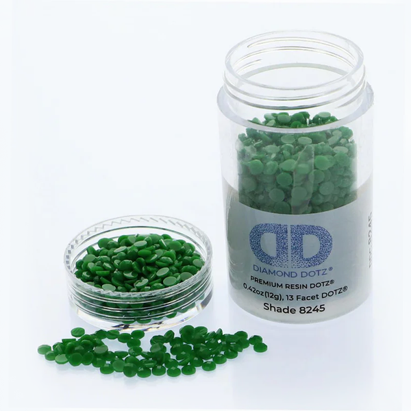 2.8MM 12G DOTZ Cylinder - Kelly Green | Diamond Painting Beads