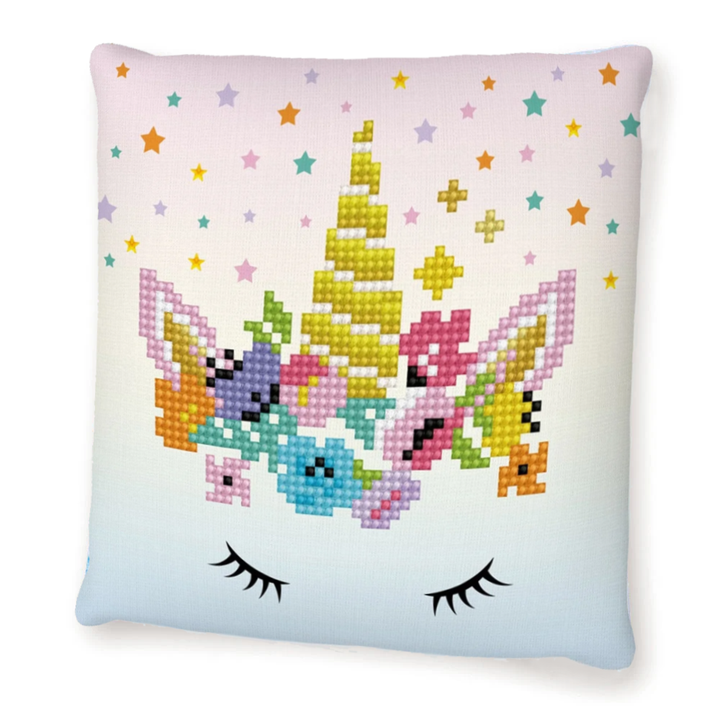 Diamond Dotz Flower Crown Mini Pillow - 7.1" x 7.1"